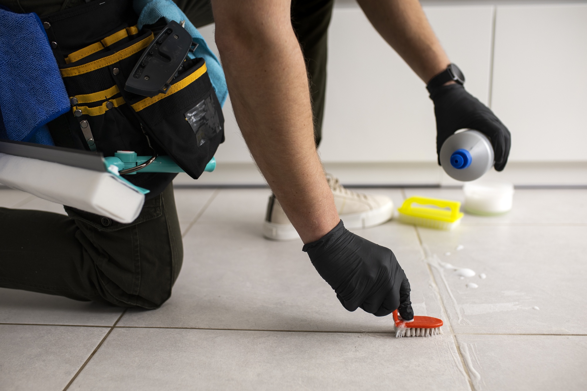tile and groute cleaning