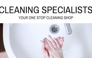 your one stop cleaning shop