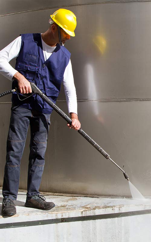 Professional pressure washing services