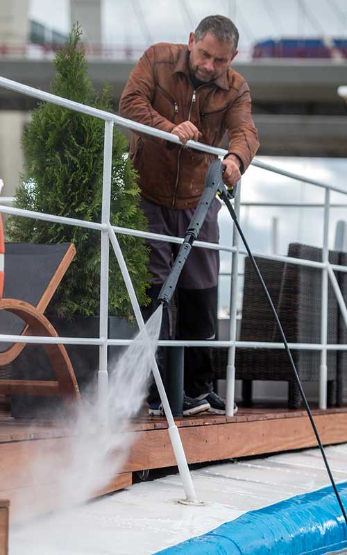 Professional pressure washing services