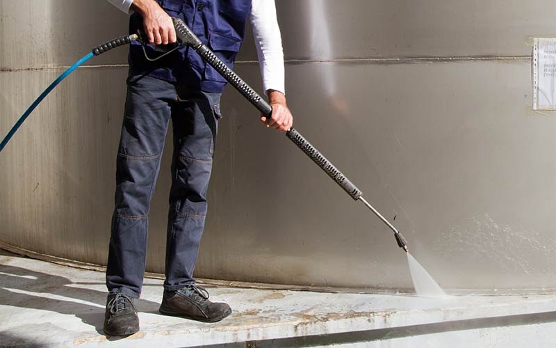 Pressure Washing Services by Interworld Commercial Cleaning Company