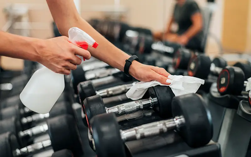 Gym Cleaning Checklist