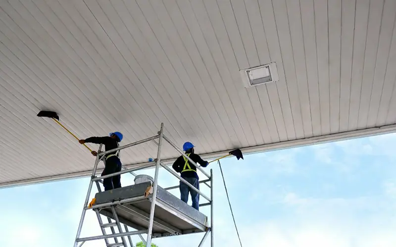 High Ceiling Cleaning