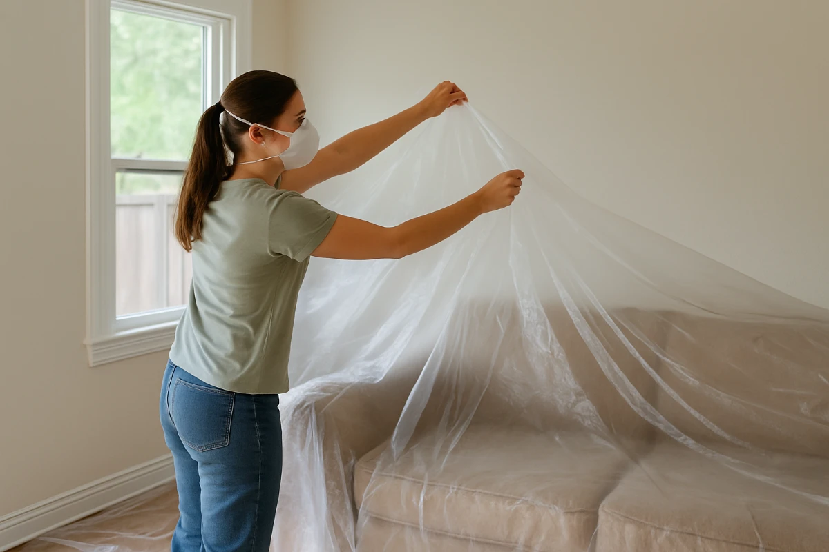 Clean a Popcorn Ceiling Like a Pro