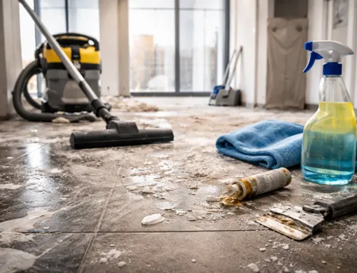 Cement Dust Cleaning: Why Paint, Cement, and Adhesive Residues Are So Hard to Remove After Construction