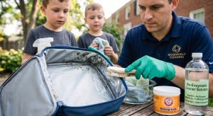 Professional Residential Deep Cleaning: Interior Lunchbox Mold Sanitization
